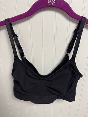 SKIMS Sculpting Seamless Pullover Onyx Bralette Bra SH-BRA-0112, Women's L/XL